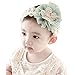 Mokingtop®Hot Cute Lovely Kids Baby Flowers Lace Bow Headband Hair Wear Hairband Ribbon (Green)