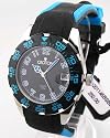 WOMENS CROTON RUBBER DATE WATCH CA201146BSBL