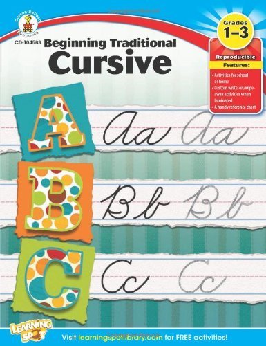 Beginning Traditional Cursive, Grades 1 - 3 (Learning Spot) (2013-01-02)