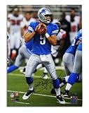 Matthew Stafford Detroit Lions Autographed/Hand Signed 11x14 Photo ''Back To Pass''