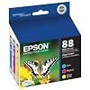 Epson 88 Series DURABrite Ultra Color Ink Cartridges - Multipack (T088520)