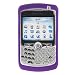 Durable Silicone Skin Soft Purple Case for Blackberry 8300 8310 8320 8330 Curve PDA Cell Phone