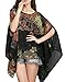 iNewbetter Womens Floral Batwing Sleeve Chiffon Beach Loose Blouse Tunic Tops (Pattern 17) one size