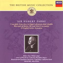 Parry,Sir Hubert: Works