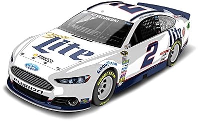 Lionel Racing CX25865M5BW Brad Keselowski # 2 Miller Lite 2015 Ford Fusion 1:64 Scale ARC HT Official NASCAR Diecast Car