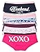 XOXO Juniors 6 Pack Cotton Boy Short Panties