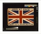 Historic Print (L): Join at once. Fight for the dear old flag / printed by Johnson, Riddle & Co., Ltd., Lond