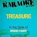 Treasure (In the Style of Bruno Mars) [Karaoke Version] [Explicit]