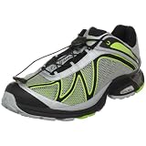 Salomon Women's XT Whisper 2 Trail Running Shoe,Black/Light Onix/Pop Green,7.5 M US (Apparel)