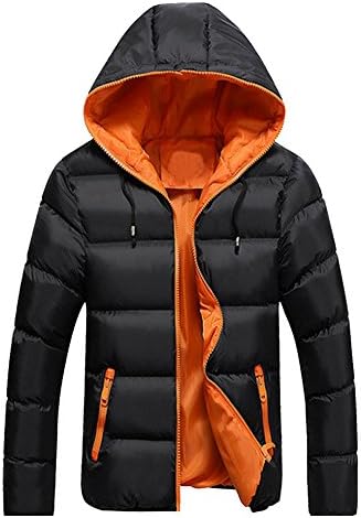 Fashion Mens Winter Hooded Cotton Pillow Down Puffer Jacket Outwear Coat
