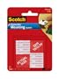Scotch(R) Removable Mounting Squares , 1 x 1 Inches, 16 squares ,Grey(108)