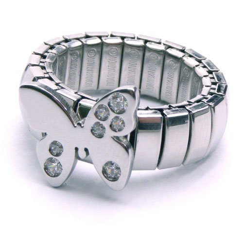 Nomination Damen-Ring Butterfly Klein Hellblau Ring gr&ouml;&szlig;e variabel 021303/003 Preisvergleich