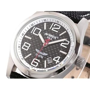 【クリックで詳細表示】アヴィレックス 腕時計 メンズ AX-013M-3