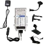 Car / Auto Multi Adapter Mount Holder GPS Navigation Kit for the Sony Clie NX70V with built in charger - Gomadic Brand
