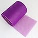 OurWarm 6 Inch x 100 Yards (300FT) Tulle Roll Spool Purple