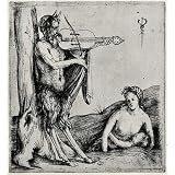 Jacopo de ' Barbari (Violin playing satyr) Art Poster Print - 11x17