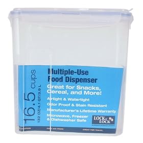 Lock & Lock Storage 16.5 Cup Food Dispenser