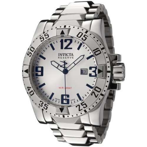 Invicta Mens 5674 Reserve Collection Excursion Diver Stainless Steel Watch