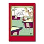 North Pole - Scandalous Cartoon Merry Christmas Greeting Card