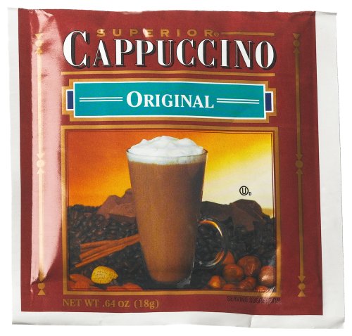 Sara Lee Superior Original Cappuccino, 50-Count Envelopes (Pack of 2)
