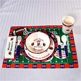 Mississippi Rebels Mascot Manners 8-Piece Dinnerware Training Set by Football Fanatics
