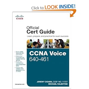 CCNA Voice 640-461 Official Cert Guide - Jeremy Cioara 