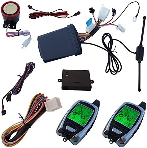 SPY 2 Way Motorcycle Alarm Motorbike Alarm With LED Status Indicator & Microwave Sensor