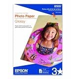Epson Photo Paper Glossy, 4 x 6 Inches, 50 Sheets (S041809) ~ Epson