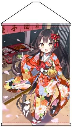 Japan Official Charama Long Wall Scroll - Fairy Tale Story Series "Watashi no Ohimesama" My Princess illustration by Kiya Machi Poster Table Cloth Home Decor Art Kimono Japanese Traditional Cosplay