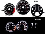 90-93 Honda Accord MT Black/(white Light) Glow Gauge