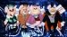 The Great Mouse Detective Four Character 7 Plush Beanie Set