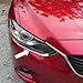 Chrome Headlight front light lamp cover trim for 2014 Mazda 6 ATENZA M6