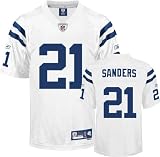 Bob Sanders White Reebok NFL Premier Indianapolis Colts Jersey - Medium