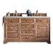 Double Sink Vanity with Santa Cecilia Granite Top