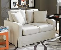 Big Sale Sofab Lily Love Seat, Ivory