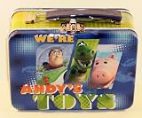 Disney Pixar Toy Story Andy's Toys Small Embossed Lunch Box Tin/ Carry-all