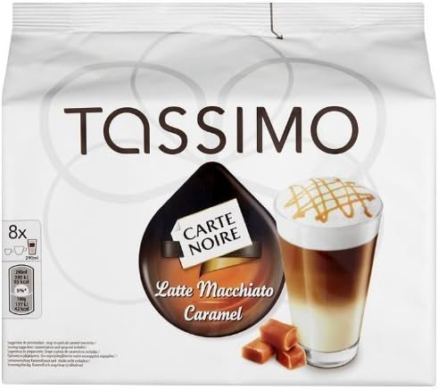 Tassimo Carte Noire Latte Macchiato Caramel 8 T-Discs by Tassimo Carte Noire