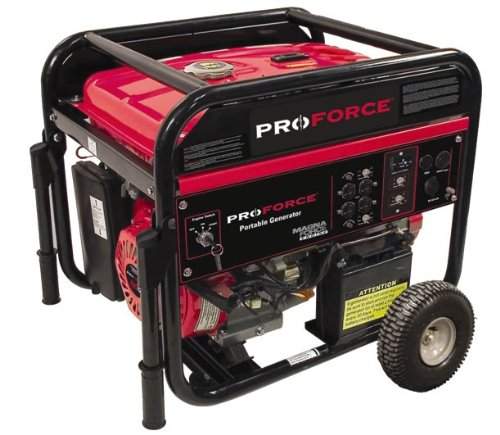 Proforce PM0106500 8,125 Watt 420cc MagnaForce Gas Powered Portable Generator With Electric Start
