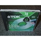 TDK CD-RW Media 10x- High Speed (1-Pack)