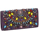SANTI Ftxx4678 Embroidered Clutch