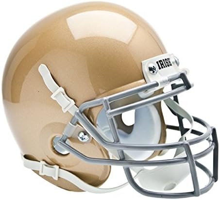 NOTRE DAME FIGHTING IRISH NCAA AUTHENTIC MINI 1/4 SIZE HELMET