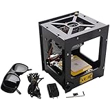 Sunwin USB DIY 300mw Laser Cutting Engraving Machine Printer Engraver Logo Picture (300mw with Engraving Preview ON/OFF Button(Black))