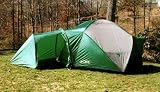 Trek Tents 6-person 12 x 10' Geo Dome Tent with Vestibule Green / Gray