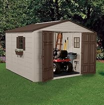 Suncast A01B28C03 Storage Building, 10-ft x 10-ft