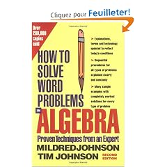 How to Solve Word Problems in Algebra: A Solved Problem Approach