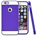 iPhone 6S Plus Case, iPhone 6 Plus Case, MagicMobile Hybrid Hard Protective Slim Durable Case for Apple iPhone 6S Plus / 6 Plus (5.5') Dual Layer [TPU + Hard PC] Armor Cute Cover - Purple - Purple