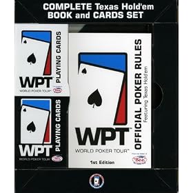 World Poker Tour Book & Cards Set by World Poker Tour