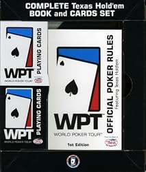 World Poker Tour Book and 2 Deck Set