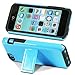 GreatShield Legacy Series Ultra Slim Fit Dual Layer Hybrid Case with Kickstand for Apple iPhone 5 / 5S / 5C (Blue)