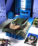 Kitchen & Housewares : Batman Face Single Duvet OFFICIAL